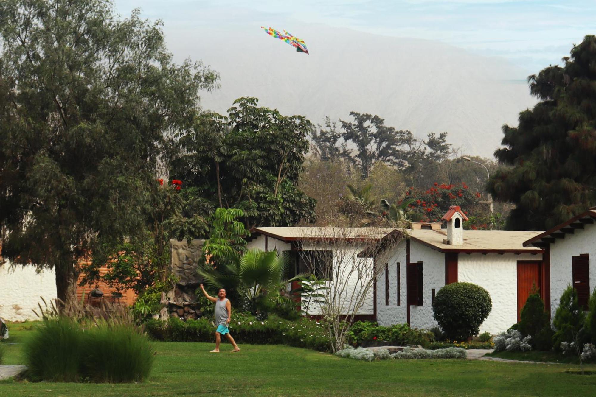Los Andes - Restaurant & Bungalows Cieneguilla Exterior photo