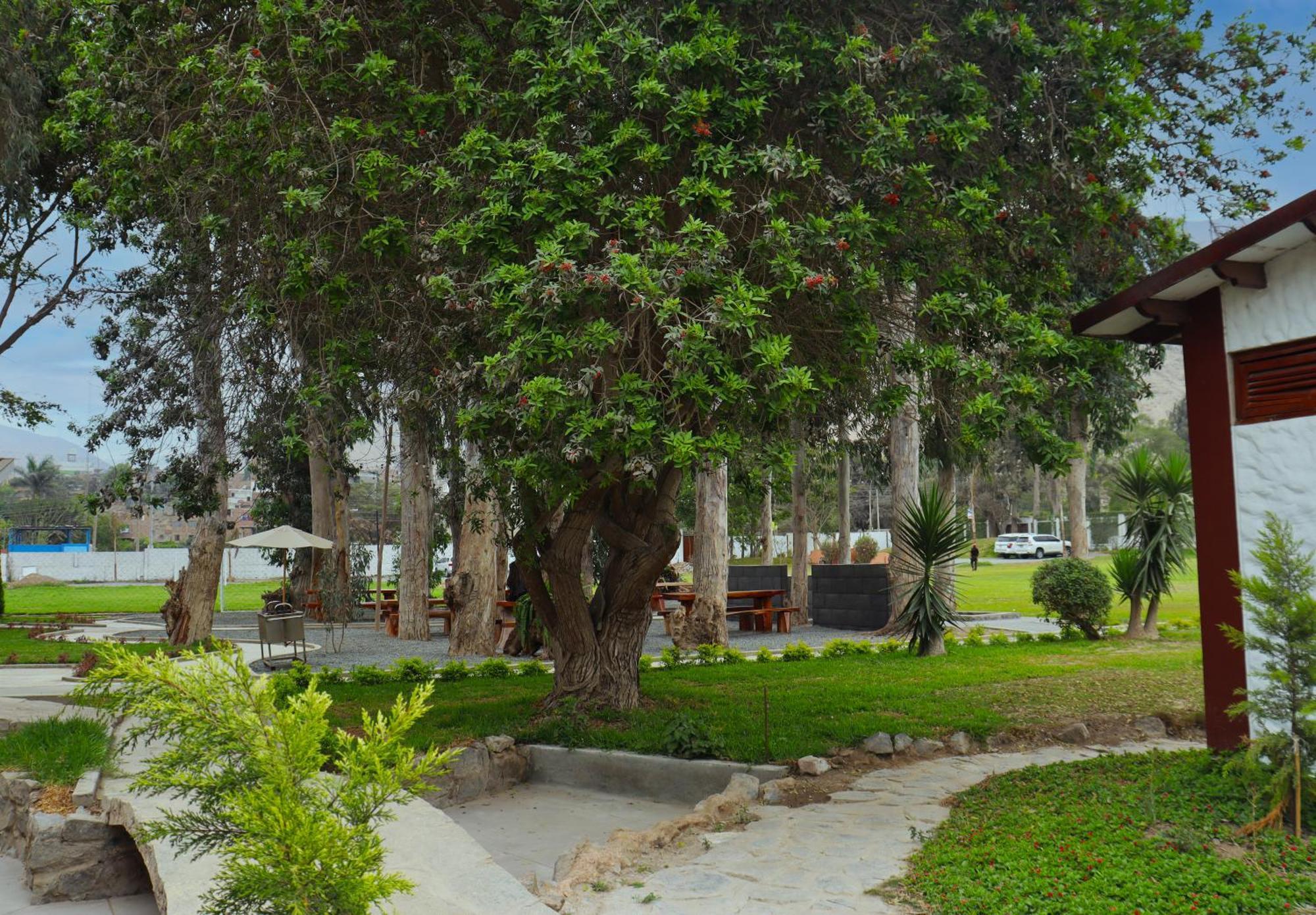 Los Andes - Restaurant & Bungalows Cieneguilla Exterior photo